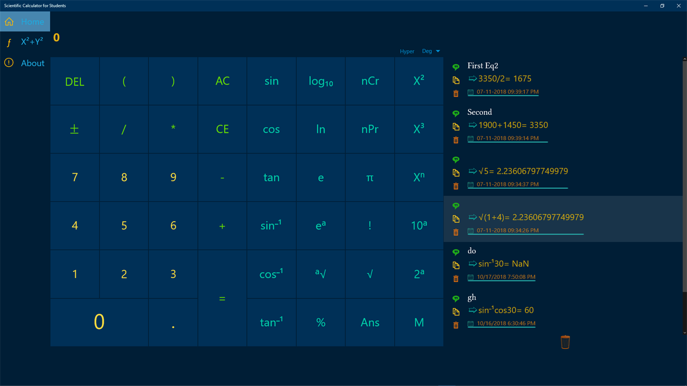 #1. Scientific Calculator for Students (Windows) 게시자: Apphub_Cosmos.sp963