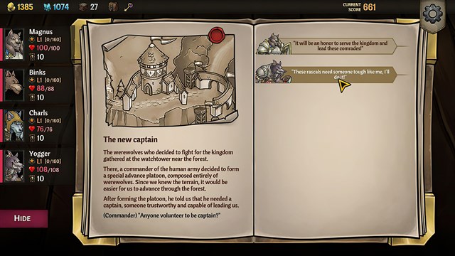 Across the Obelisk: The Wolf Wars screenshot 4