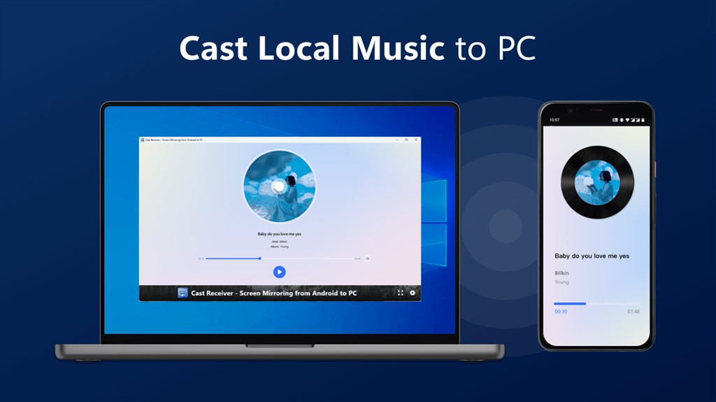 Cast Receiver - Screen Mirroring from Android to PC_4