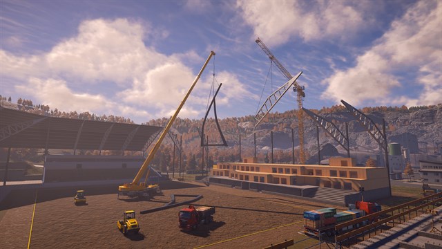 Construction Simulator - Stadium Expansion screenshot 1