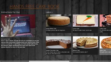 Hands Free Cake Book Screenshots 2
