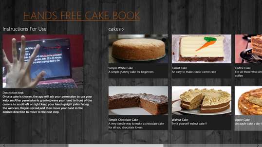 Hands Free Cake Book screenshot 2