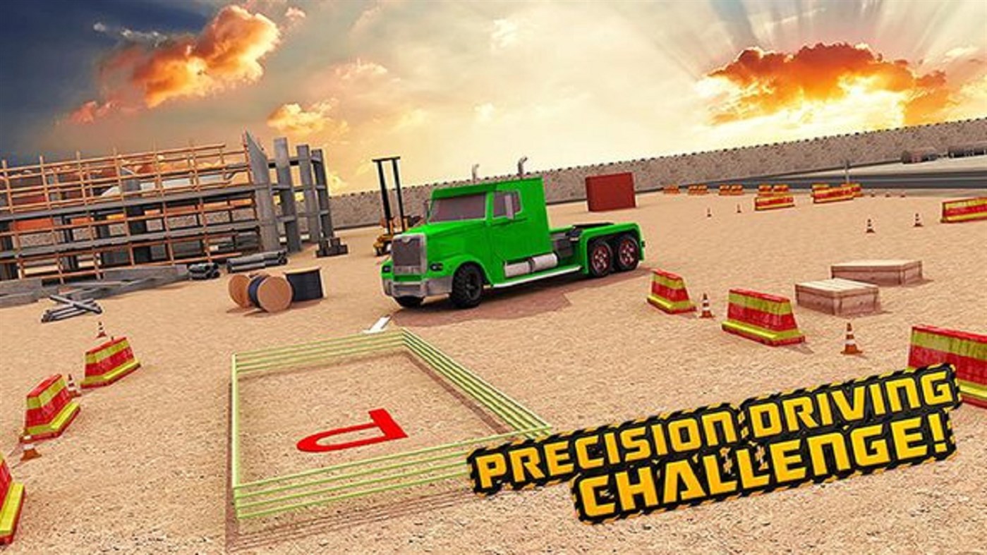 #4. RIG Truck Parking (Windows) Door: Game Canvas