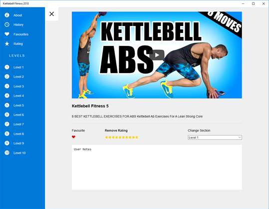 Kettlebell Fitness 2018 screenshot 2