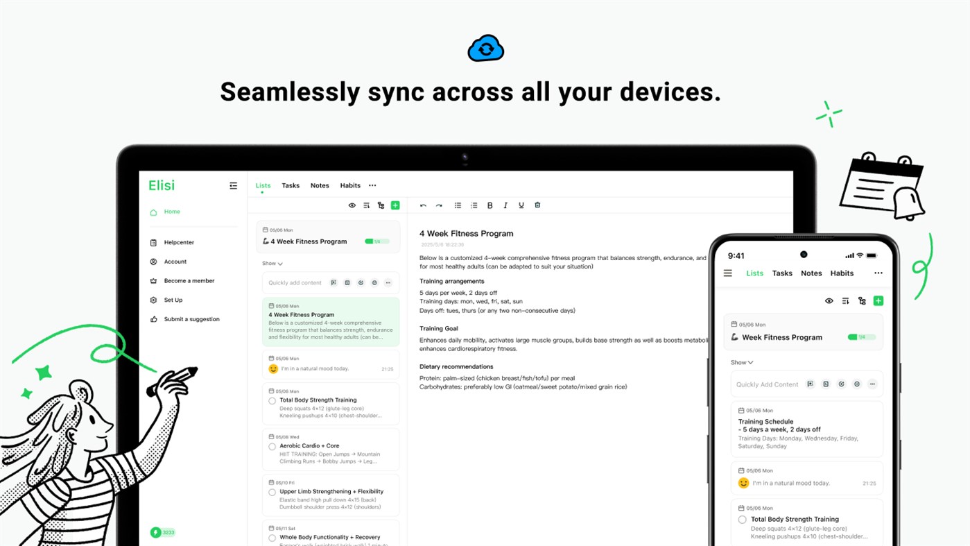 #5. Elisi: AI Smart Task Planner (Windows) โดย: Elisi Studios, Inc.