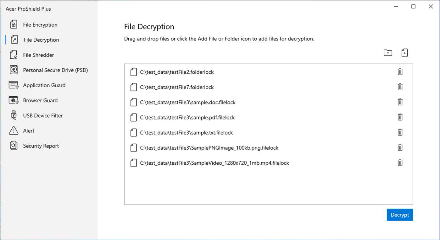 #3. Acer ProShield Plus (Windows) Ved: Insyde Software Corp.