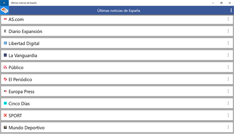 Últimas noticias de España Screenshots 2