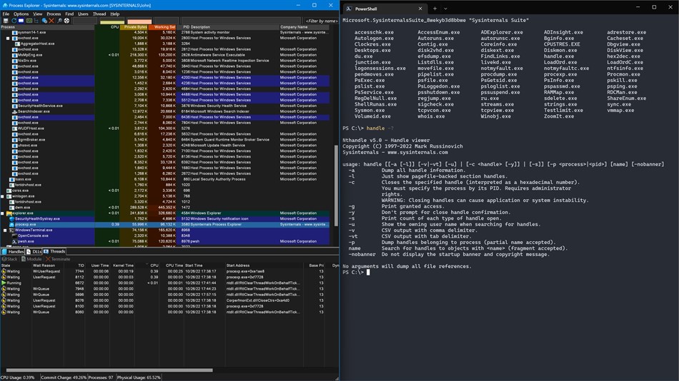 Sysinternals Suite (Windows) Podle: Microsoft Corporation