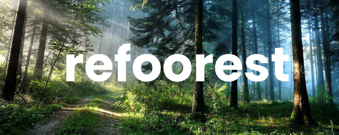 refoorest: plant trees for free promo image