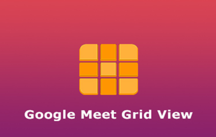 Grid View for Google Meet™ small promo image