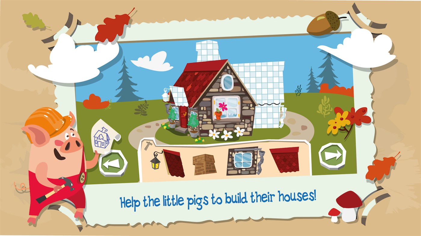 #4. The Adventures of the Three Little Pigs (Windows) By: Irene Deev