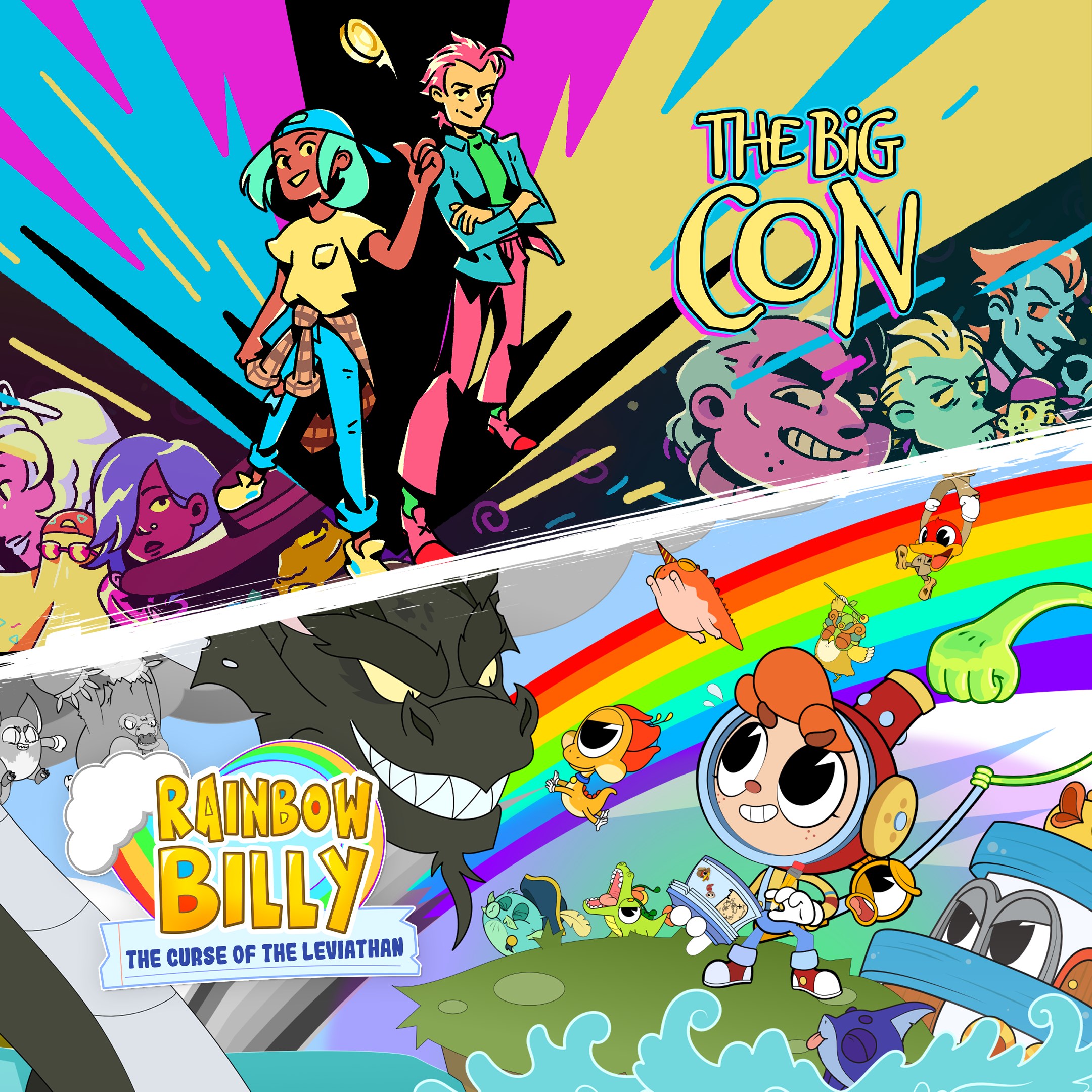 Скриншот №2 к The Big Con and Rainbow Billy Wholesome Bundle