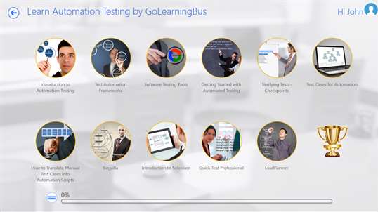 Learn Automation Testing by GoLearningBus screenshot 4