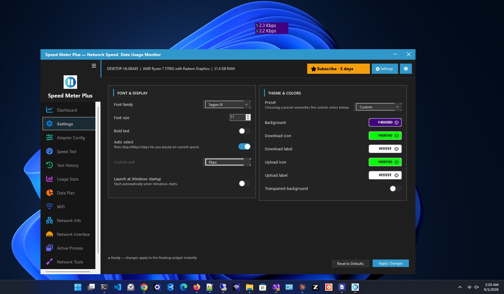 Speed Meter Plus screenshot