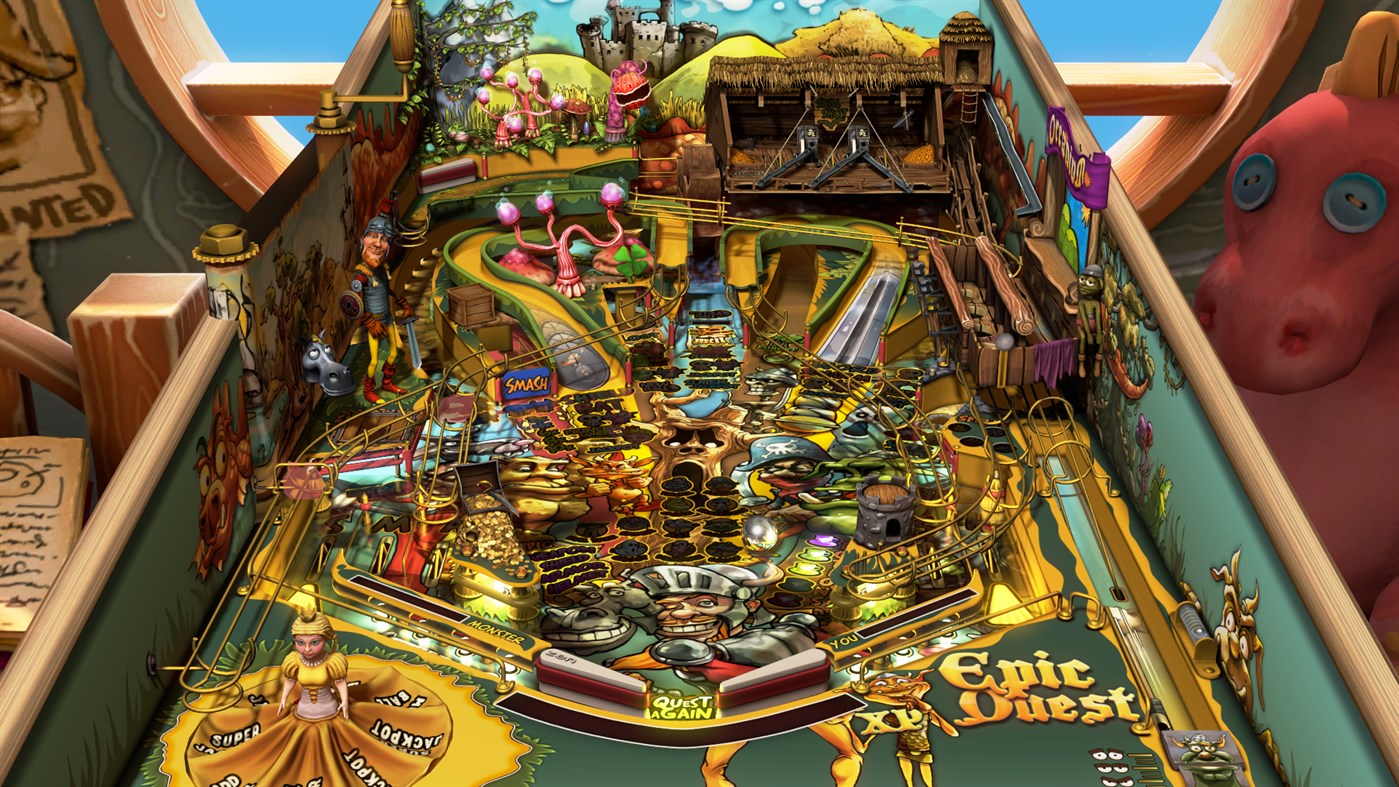 #1. Pinball FX3 - Medieval Pack (Xbox) Podle: Zen Studios