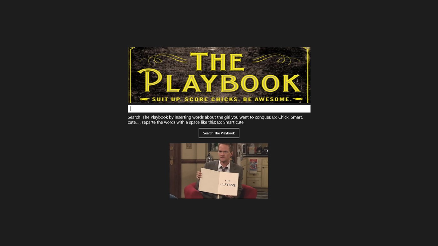 #1. The Playbook (Windows) By: darkjonas