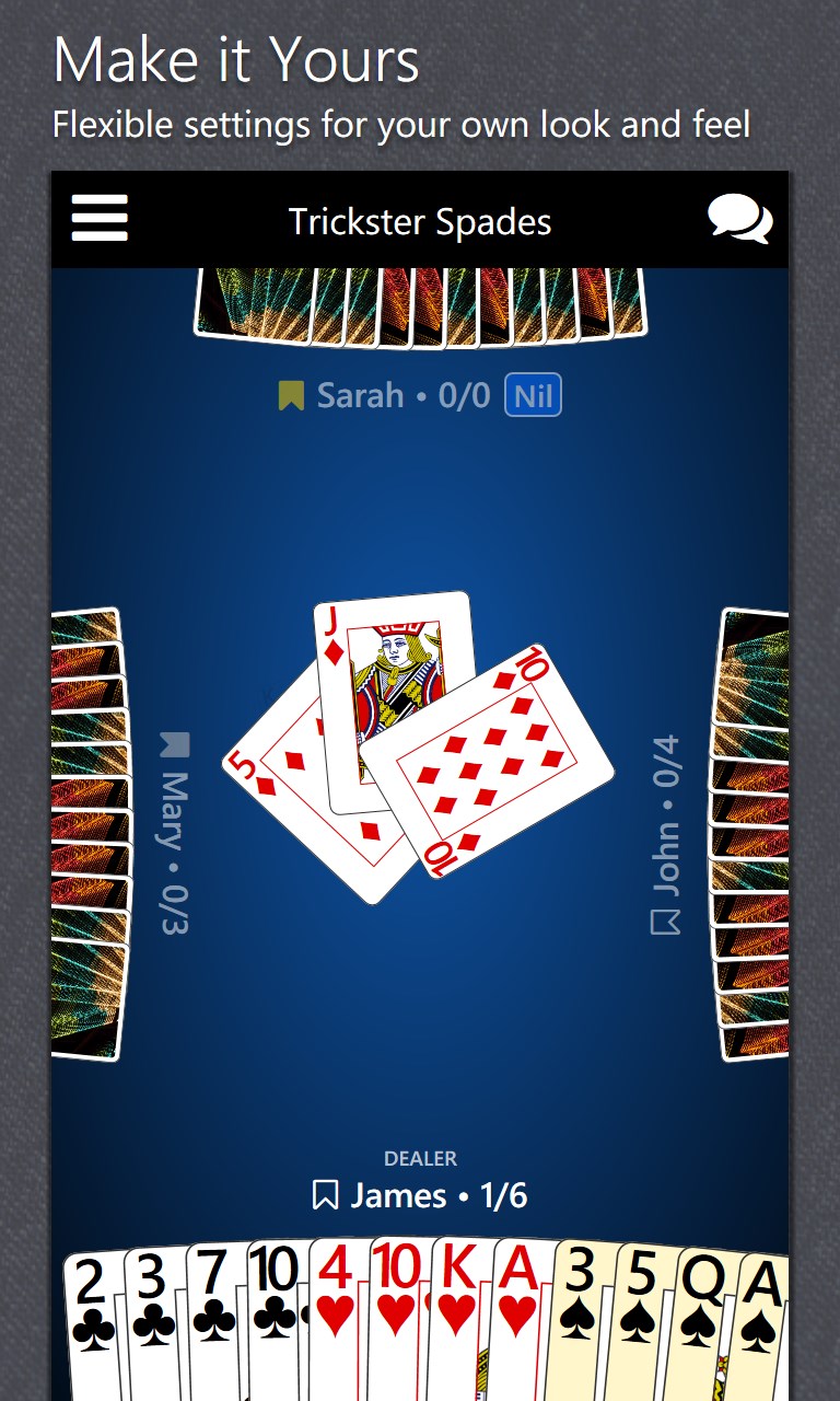 Trickster Spades for Windows 10