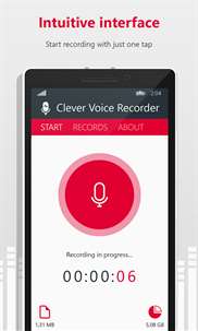 Clever Voice Recorder screenshot 1