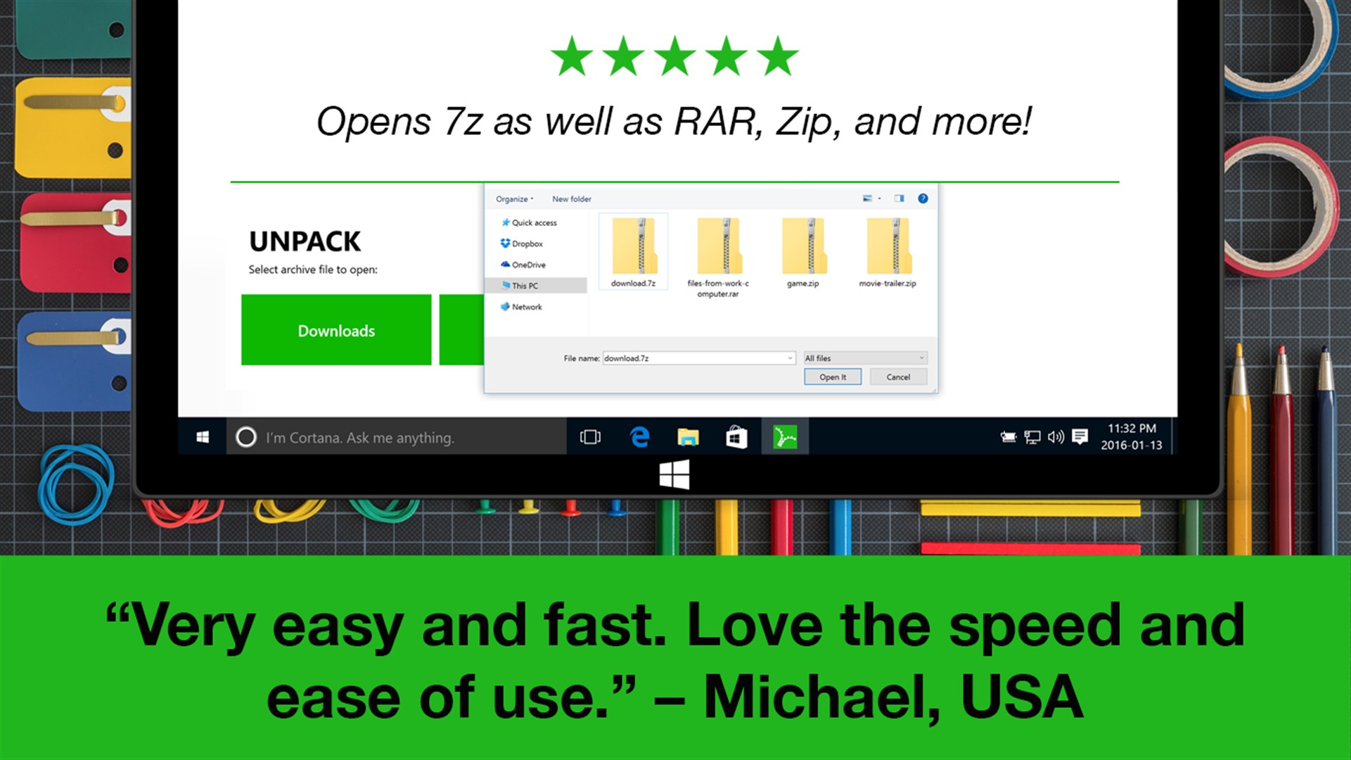 7Z Opener - Microsoft Apps