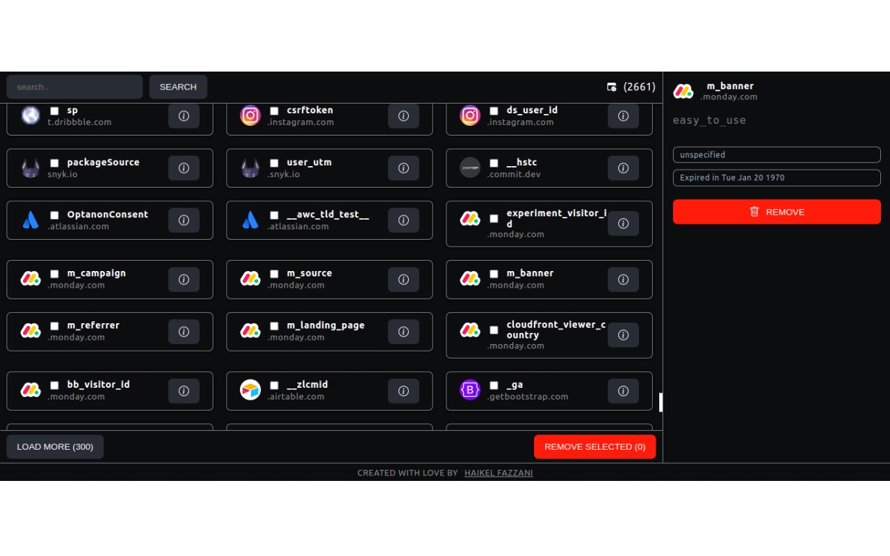 Cookies Manager