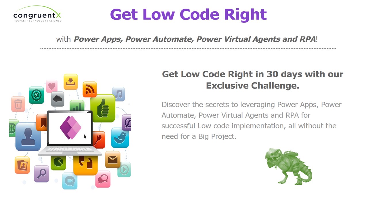 Snapshot 3 of Low Code Application Development: Assessment and Proof of Concept