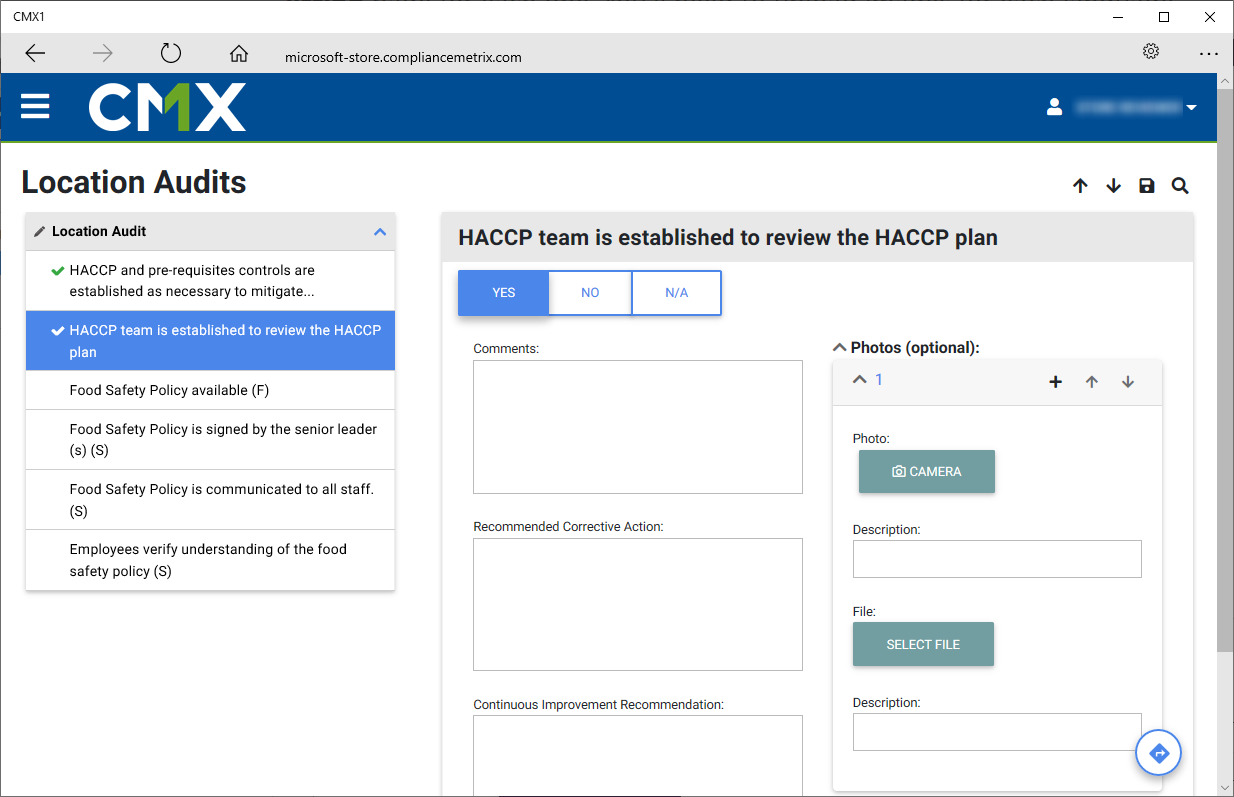 CMX1 screenshot