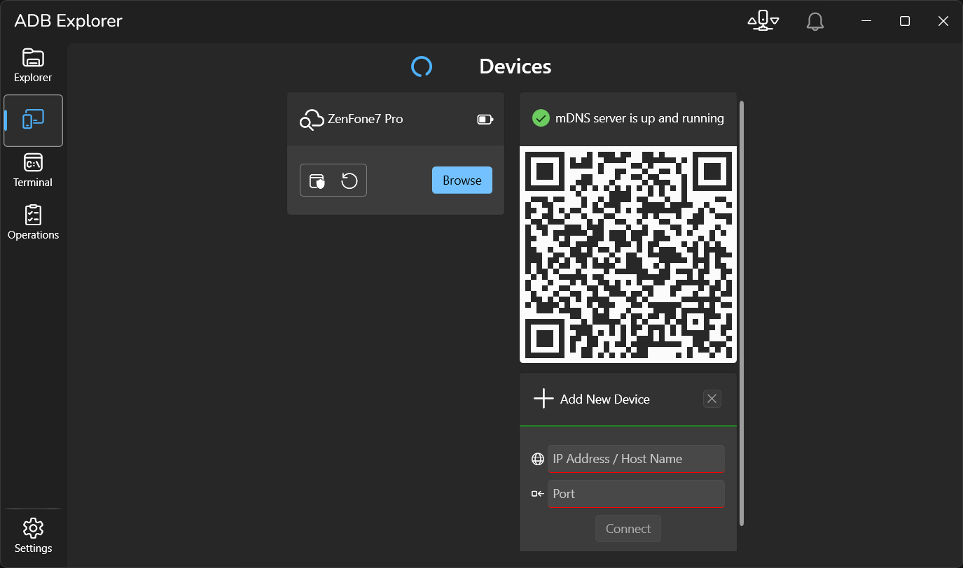 ADB Explorer screenshot