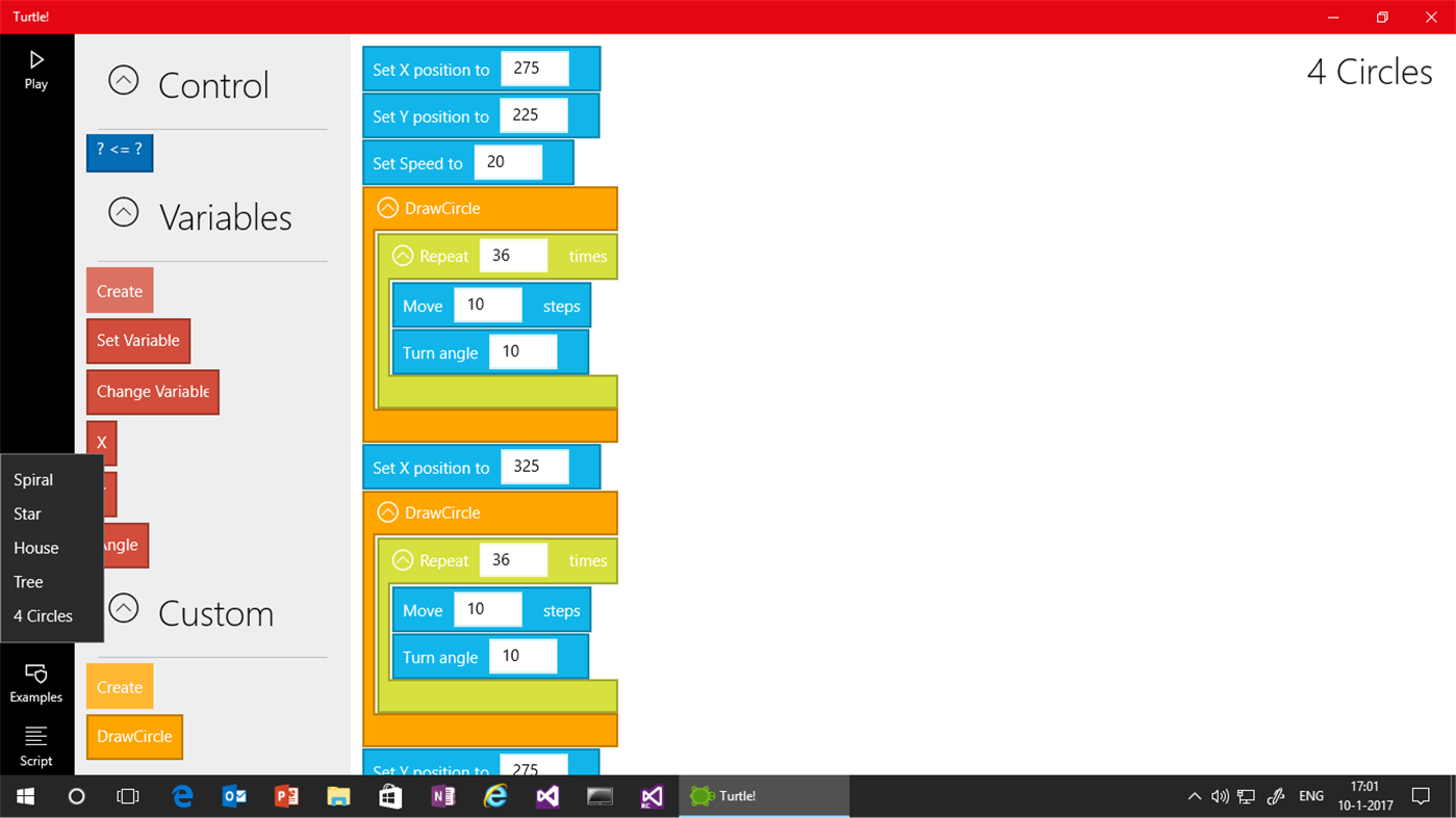 #6. Turtle! (Windows) Ved: Reflection IT
