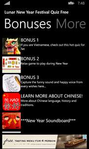 Lunar New Year Festival Quiz Free screenshot 4