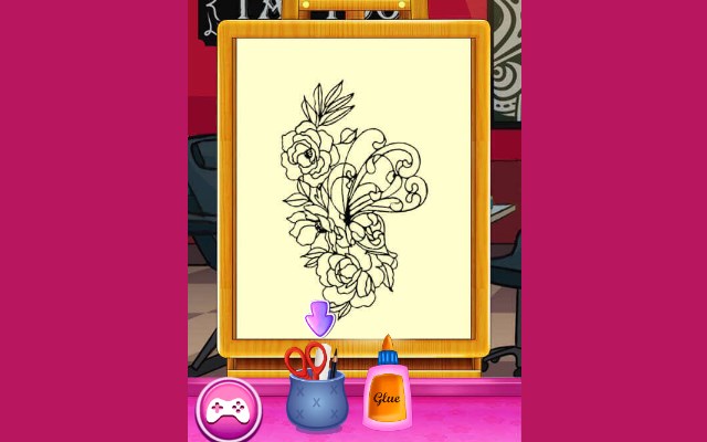 Funny Tattoo Shop Game Play