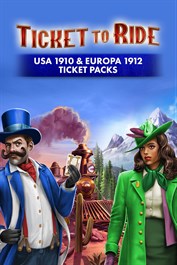 Ticket to Ride: USA 1910 & Europa 1912 Ticket Packs