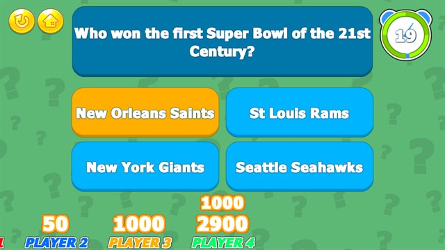 The Super Bowl Trivia Challenge screenshot 1