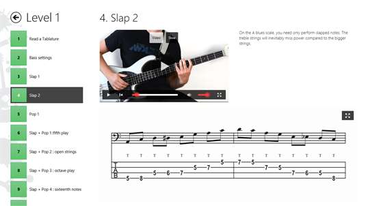 Slap Bass Lessons Beginners screenshot 2