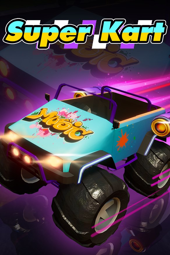 Super Kart Xbox Series X|S and Xbox One cover art