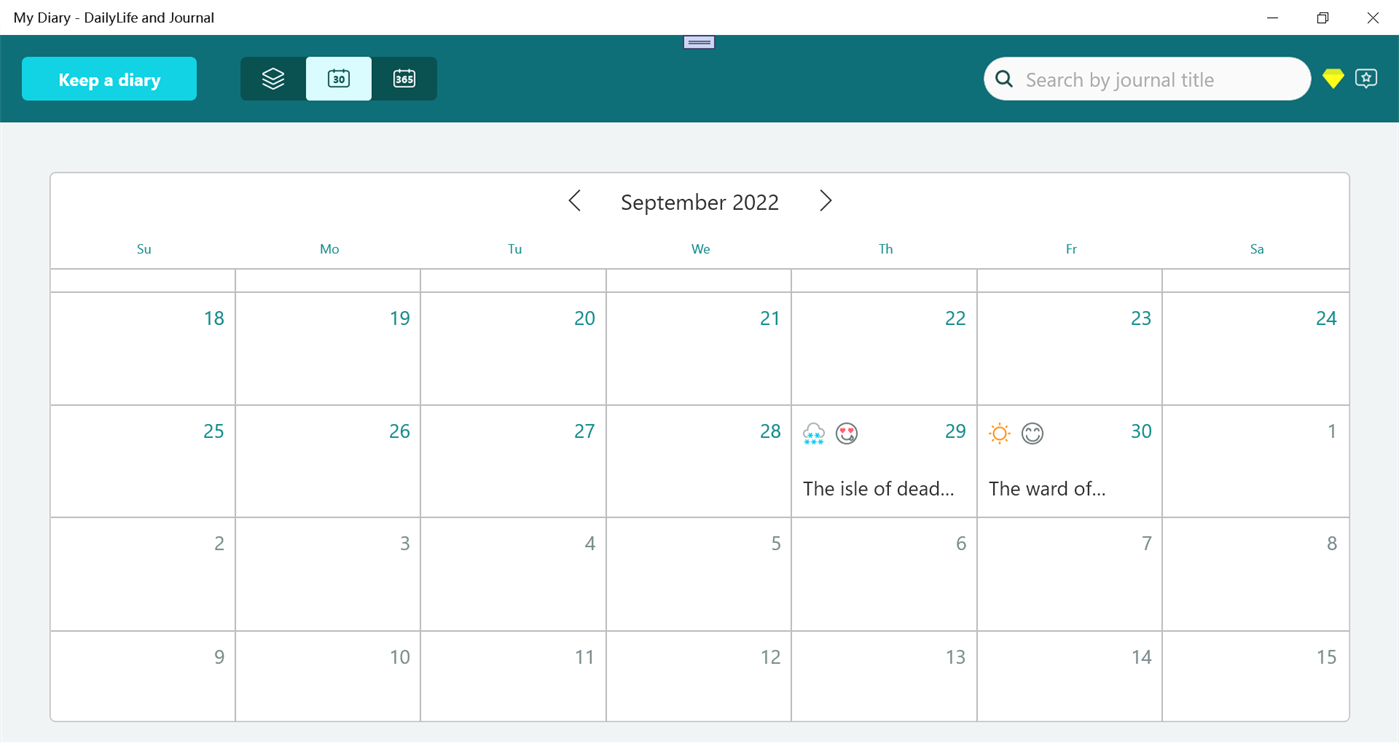 #4. My Diary - DailyLife and Journal (Windows) 由: learntechnologyapp