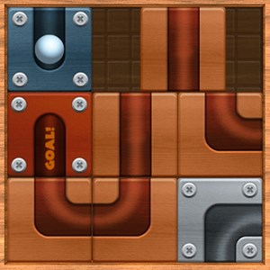 Unroll Ball - Slide Block Puzzle