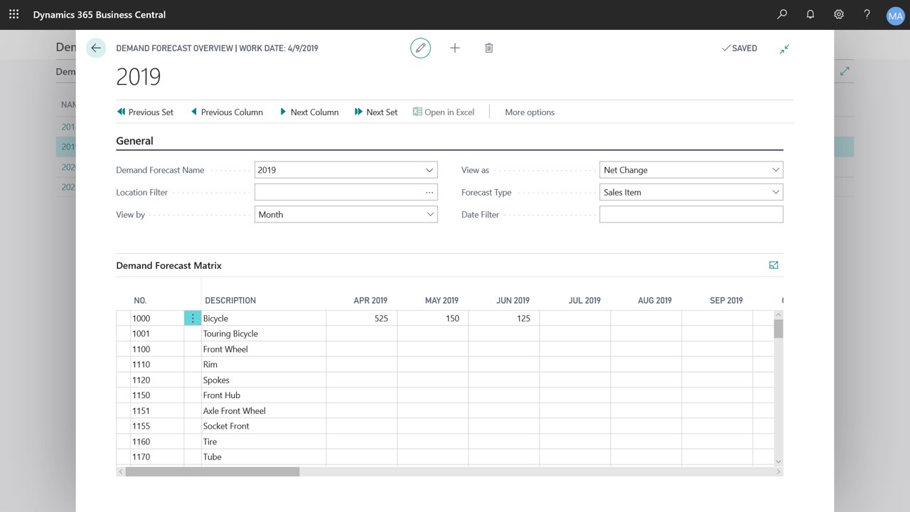 Snapshot 2 of Microsoft Dynamics 365 Business Central Advanced: 6-Wk Implementation