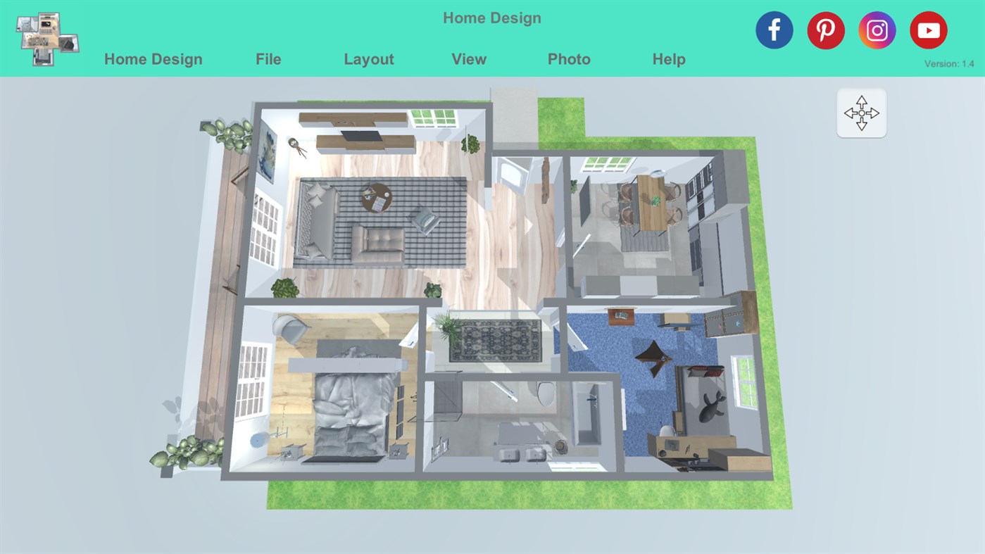 #2. Home Design | Floor Plan (Windows) By: Softwareentwicklung Kemper
