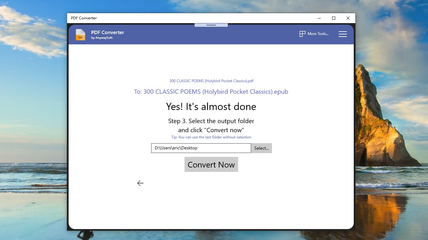 Windows convert