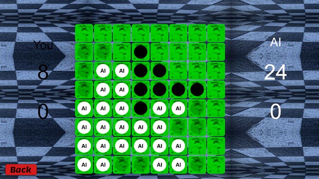 Reversi vs AI : Board Game screenshot 2