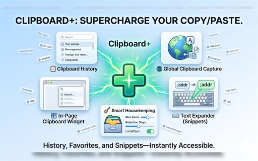 Clipboard+ – Clipboard Manager, History & Sync Across Devices