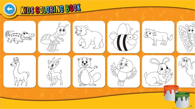 Download Get Cute Animals Coloring Book Microsoft Store
