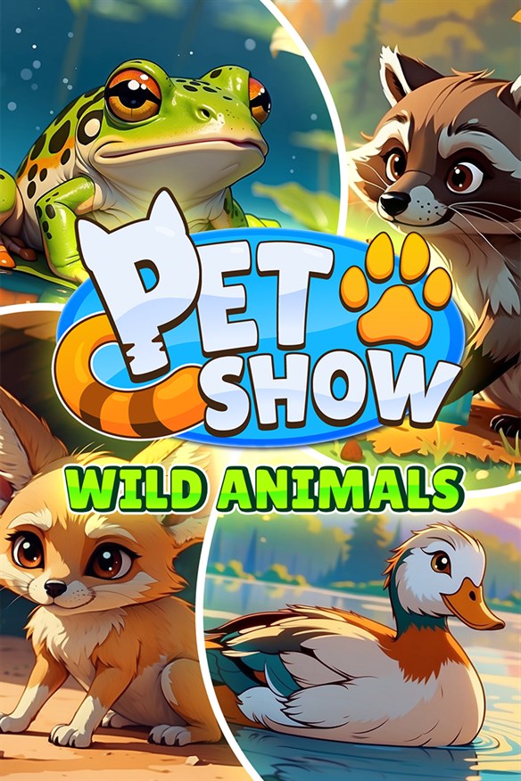 Pet Show: Wild Animals Xbox Series X|S and Xbox One cover art