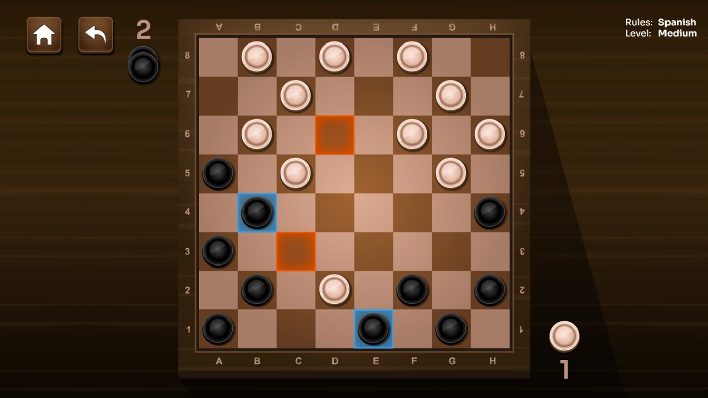#5. Checkers ! (Windows) Által: TreeCardGames