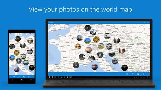 GeoPhoto - Geotag, Map & Slideshow screenshot 1