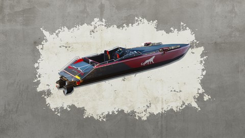 Mini-Gun speedboot