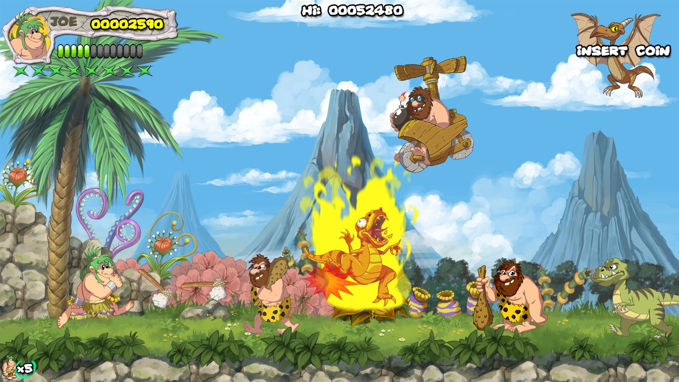#2. New Joe & Mac - Caveman Ninja (Xbox) بواسطة: Microids