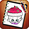 Coloring Book for Shopkins