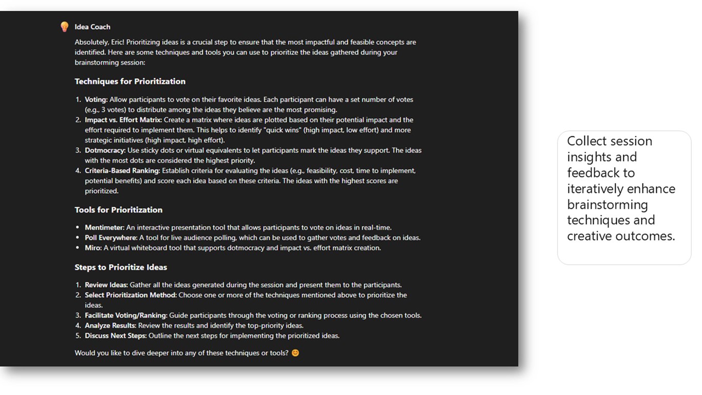 Idea Coach preview 3