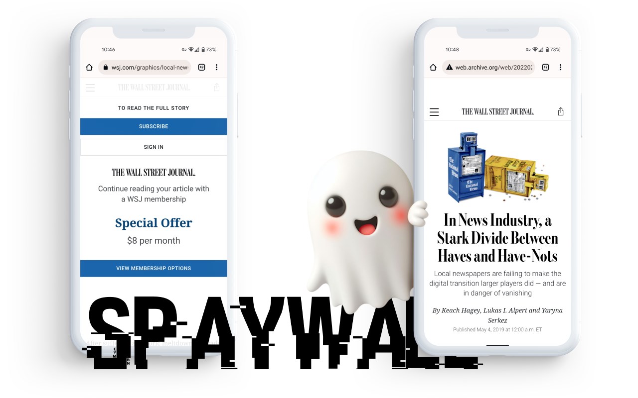 Spaywall News & Research - spay your paywall